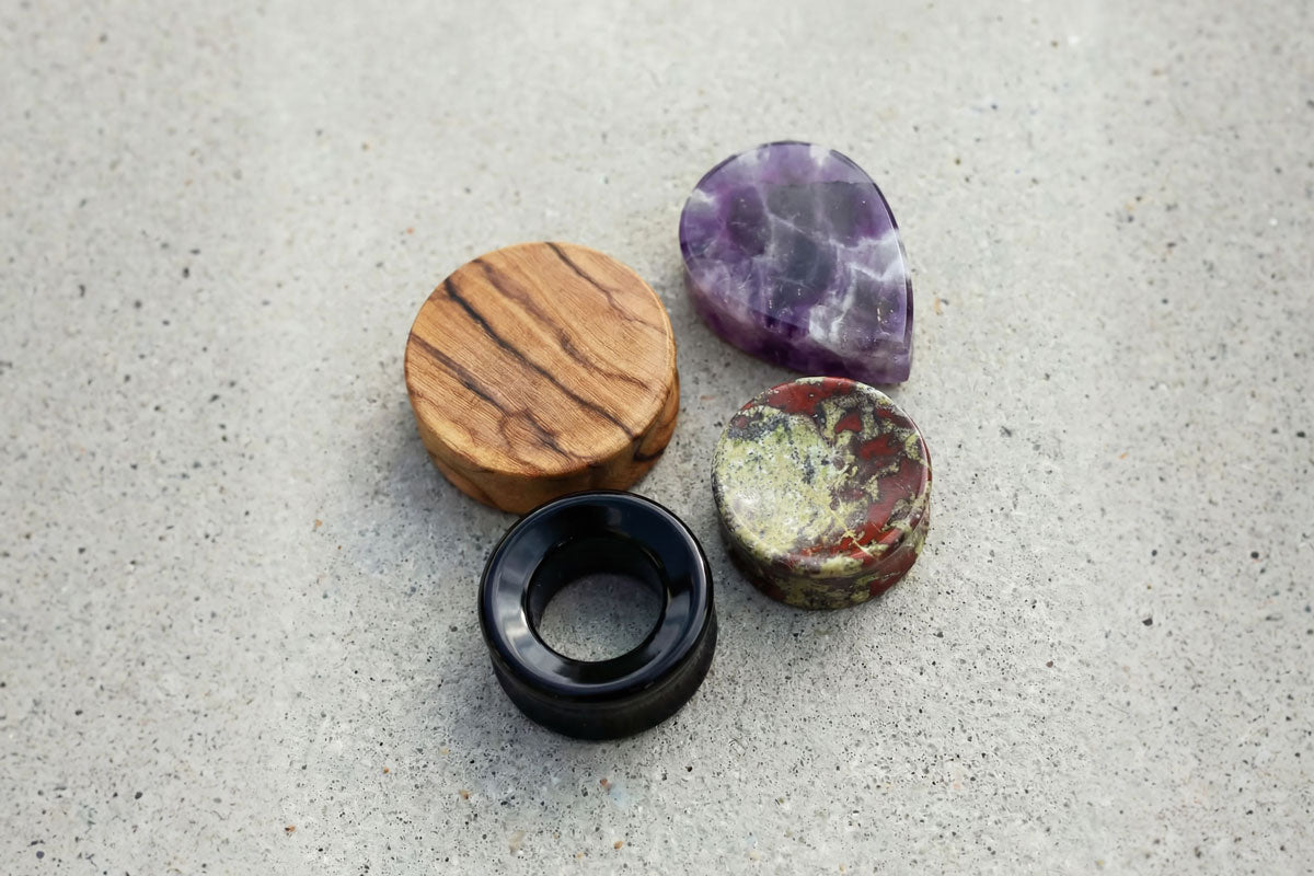 Stone Plugs vs Glass vs Wood at 30mm+