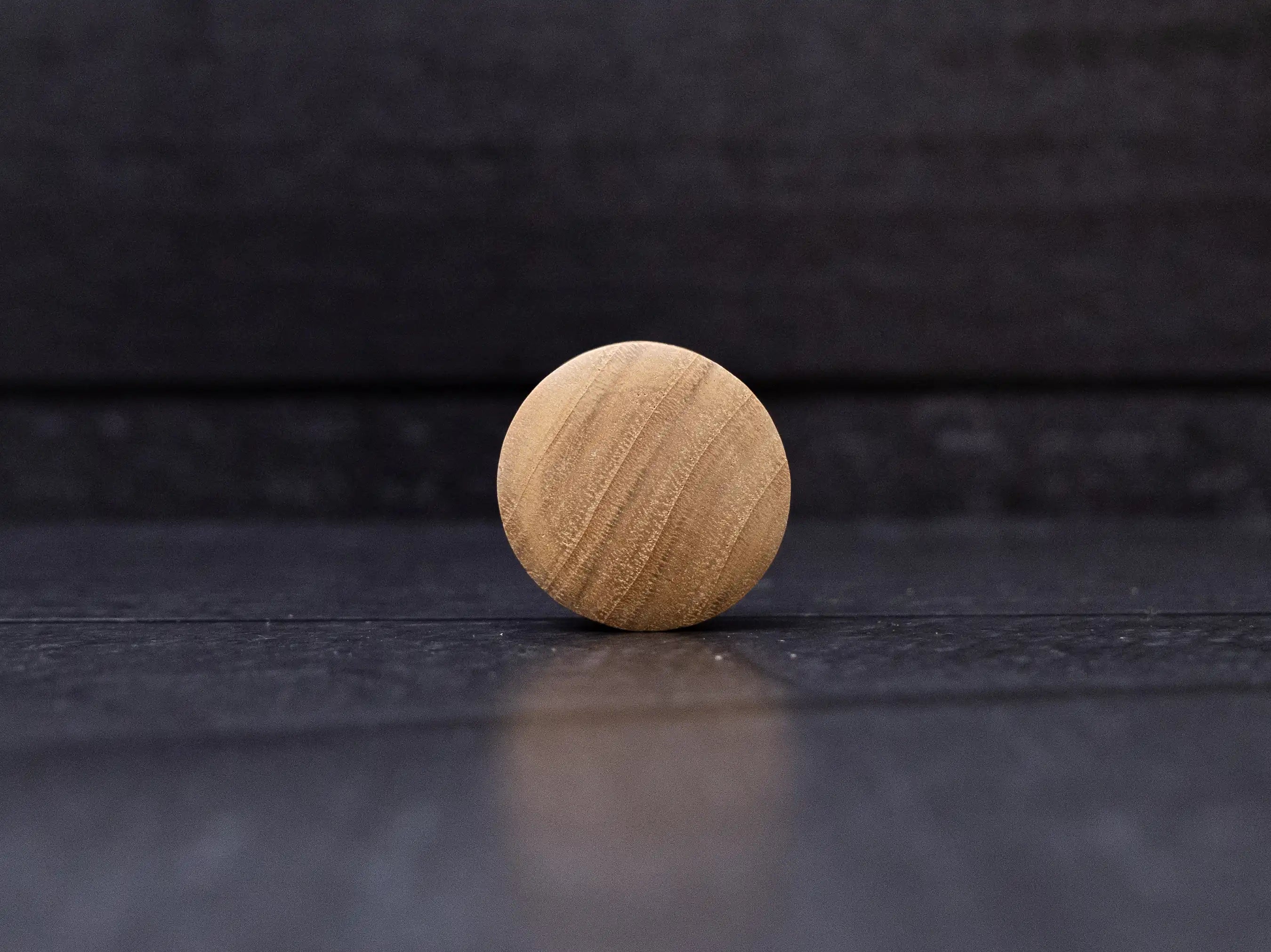 Chestnut wood double flare plugs