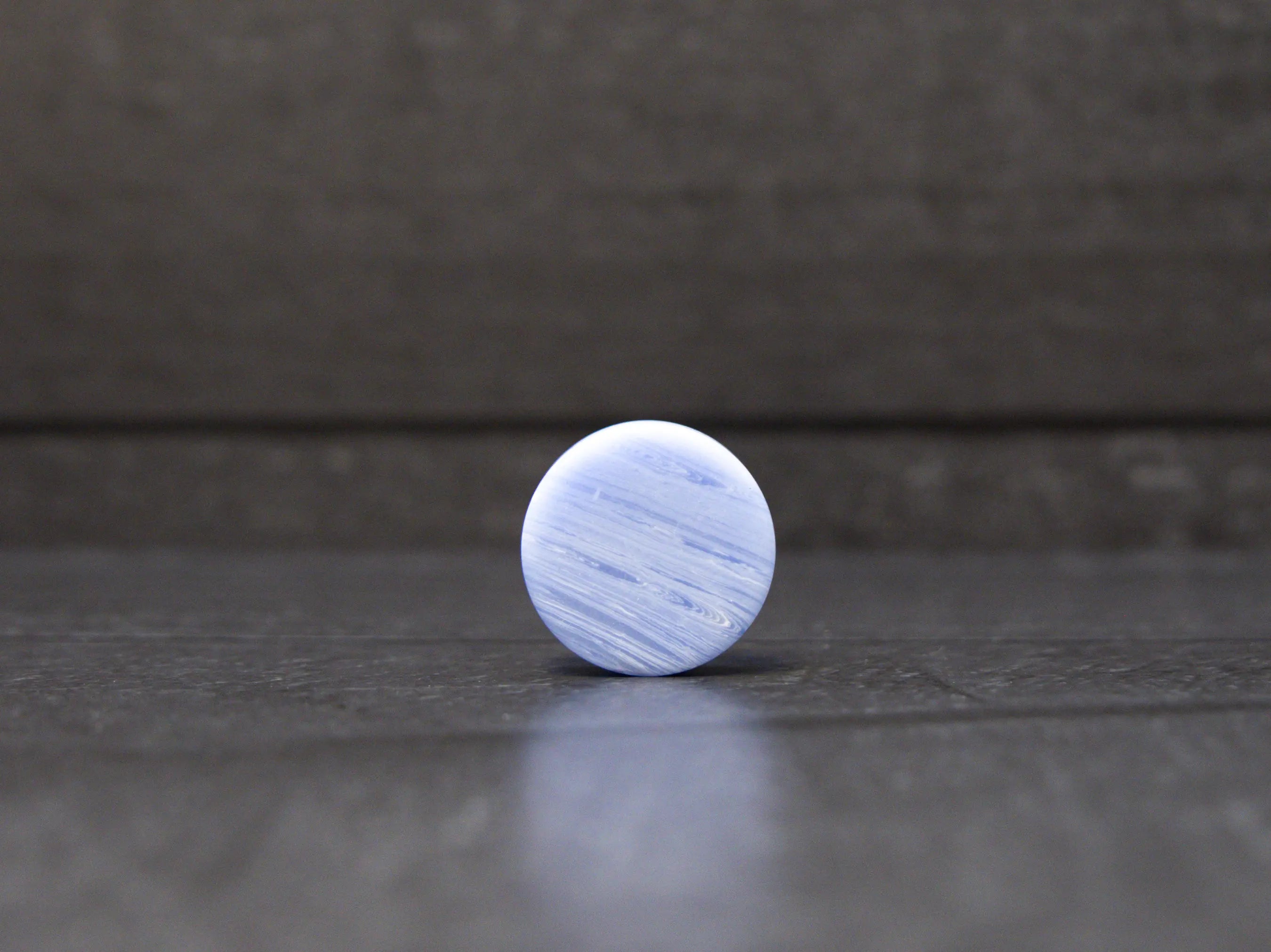 Blue Lace Agate Concave Plugs