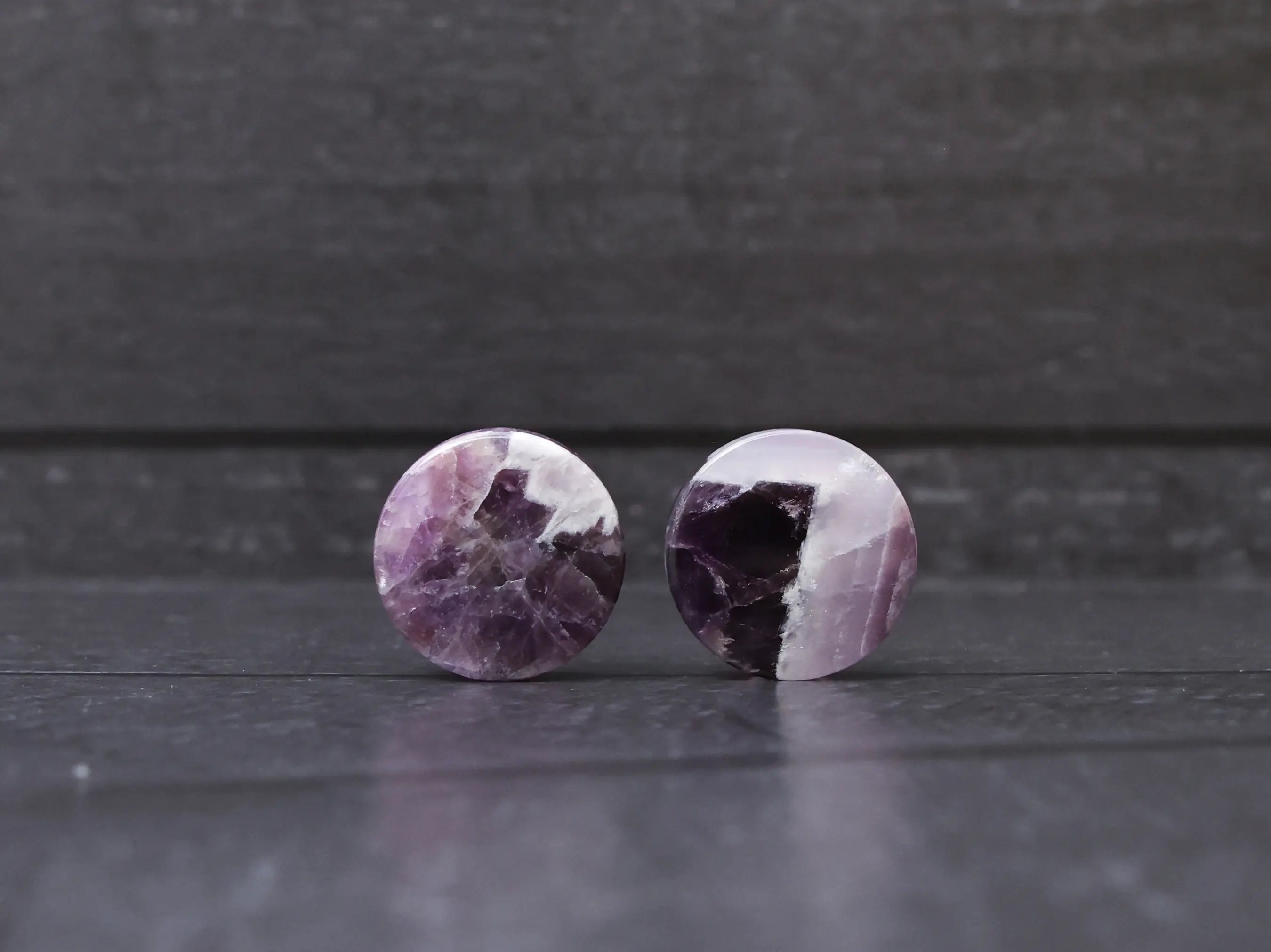 Purple Amethyst Plugs