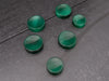 Green Cats Eye Concave Plugs