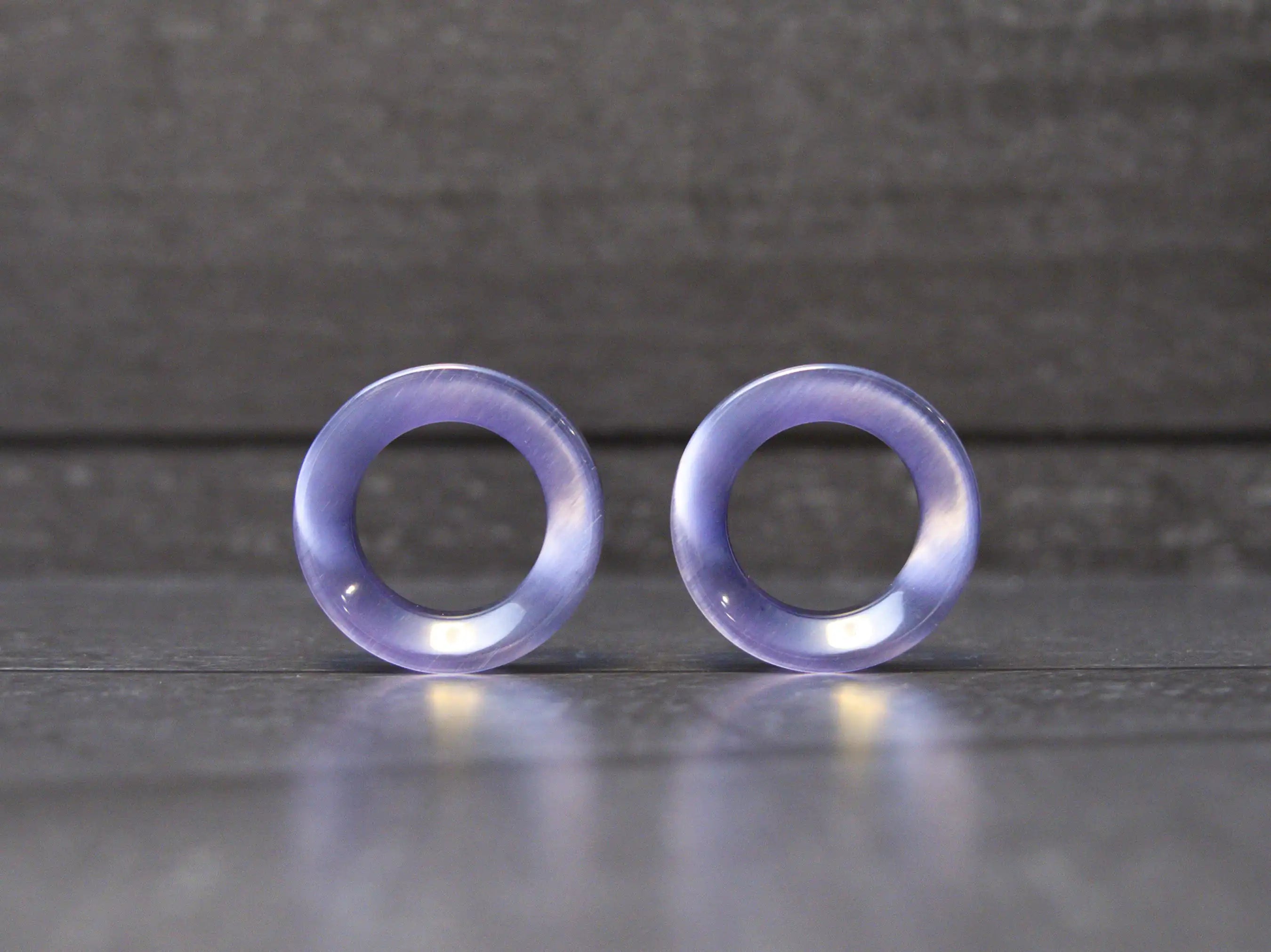 Violet Cats Eye Tunnels