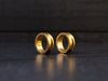 Gold Hammered Steel Tunnels