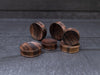 Narra Wood Concave Plugs