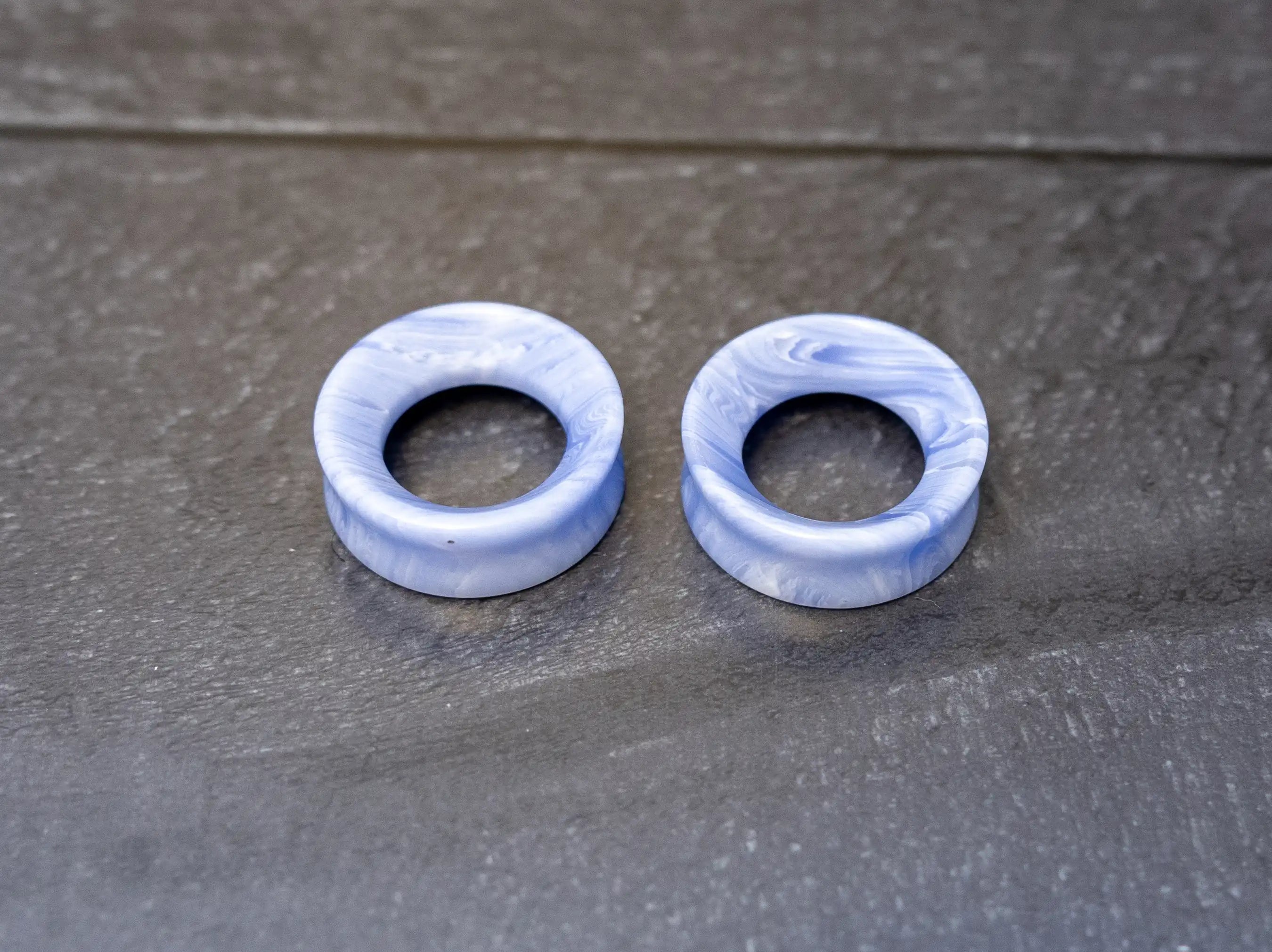 Blue Lace Agate Tunnels