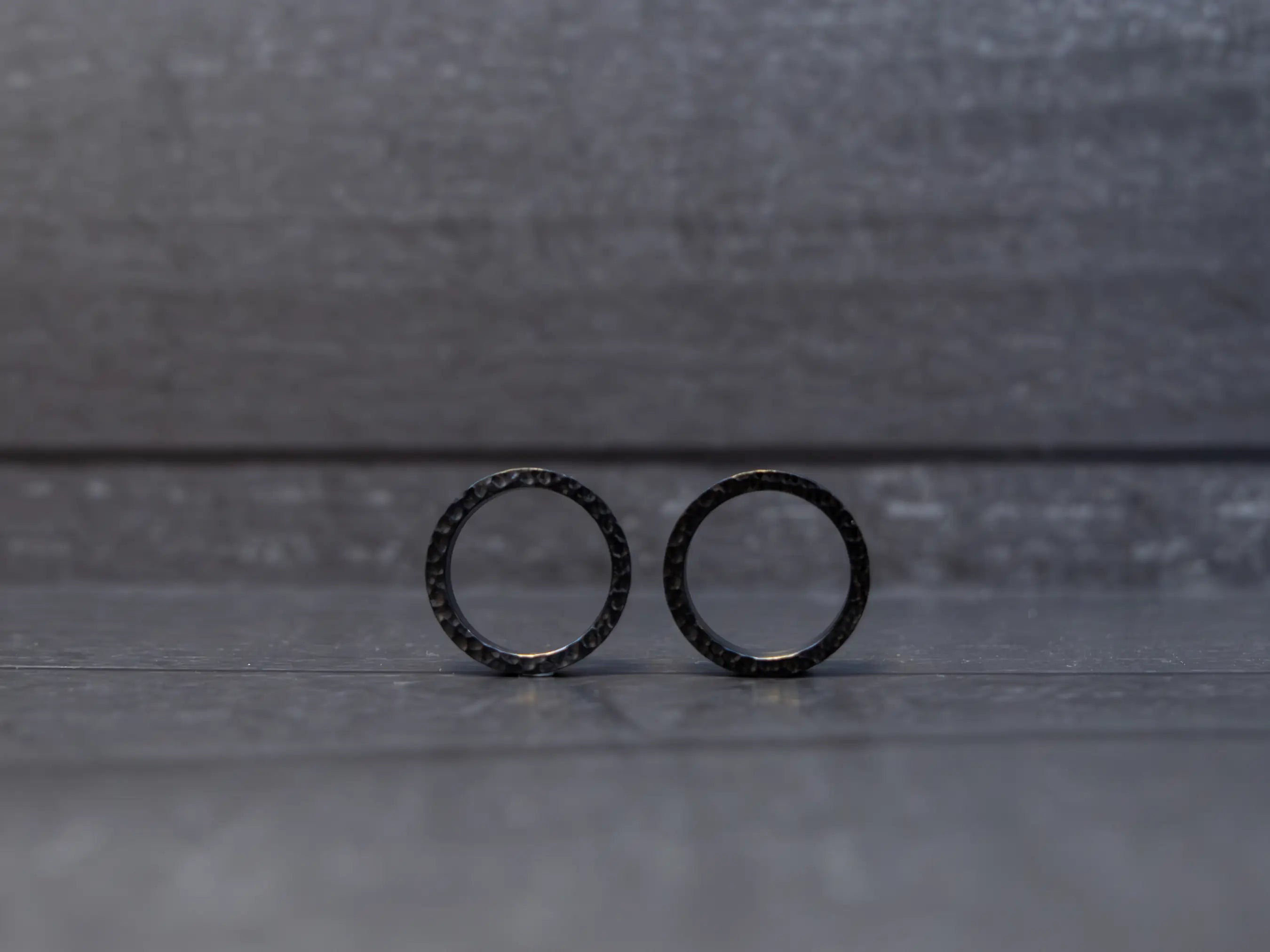 Black Hammered Steel Tunnels