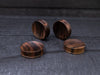 Narra Wood Concave Plugs