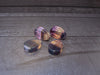 Rainbow Fluorite Teardrop Plugs (Light)