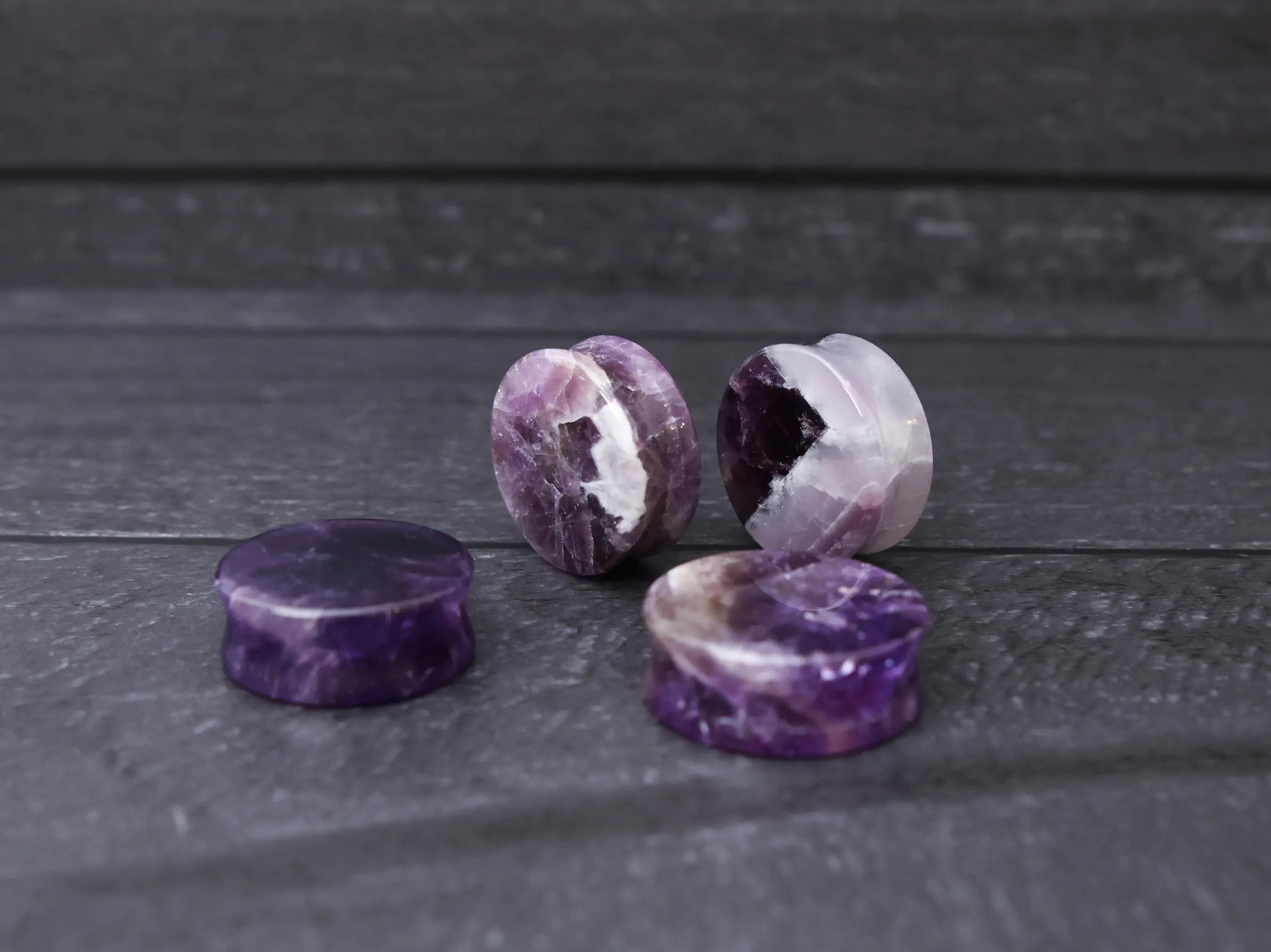 Purple Amethyst Plugs