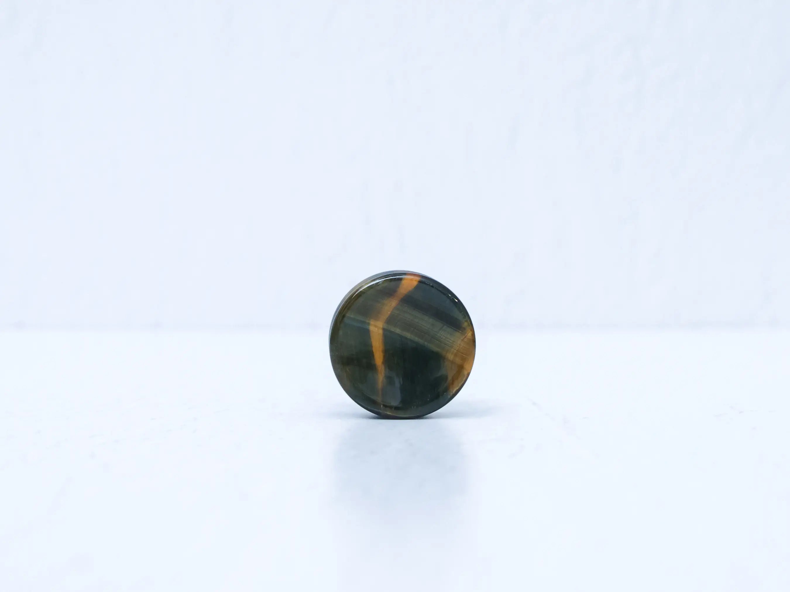 Blue Tigers Eye Concave Plugs