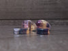 Rainbow Fluorite Teardrop Plugs (Light)