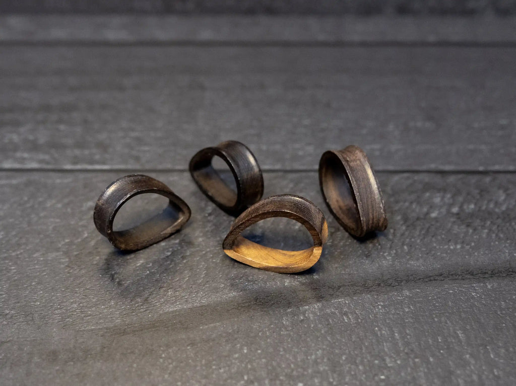 Narra Wood Teardrop Tunnels