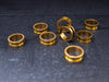 Gold Hammered Steel Tunnels