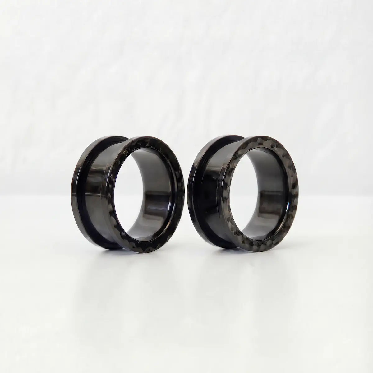 Black Hammered Steel Tunnels