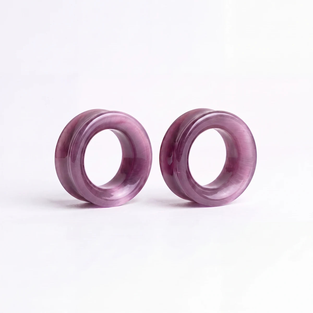 Deep Red Cats Eye Tunnels