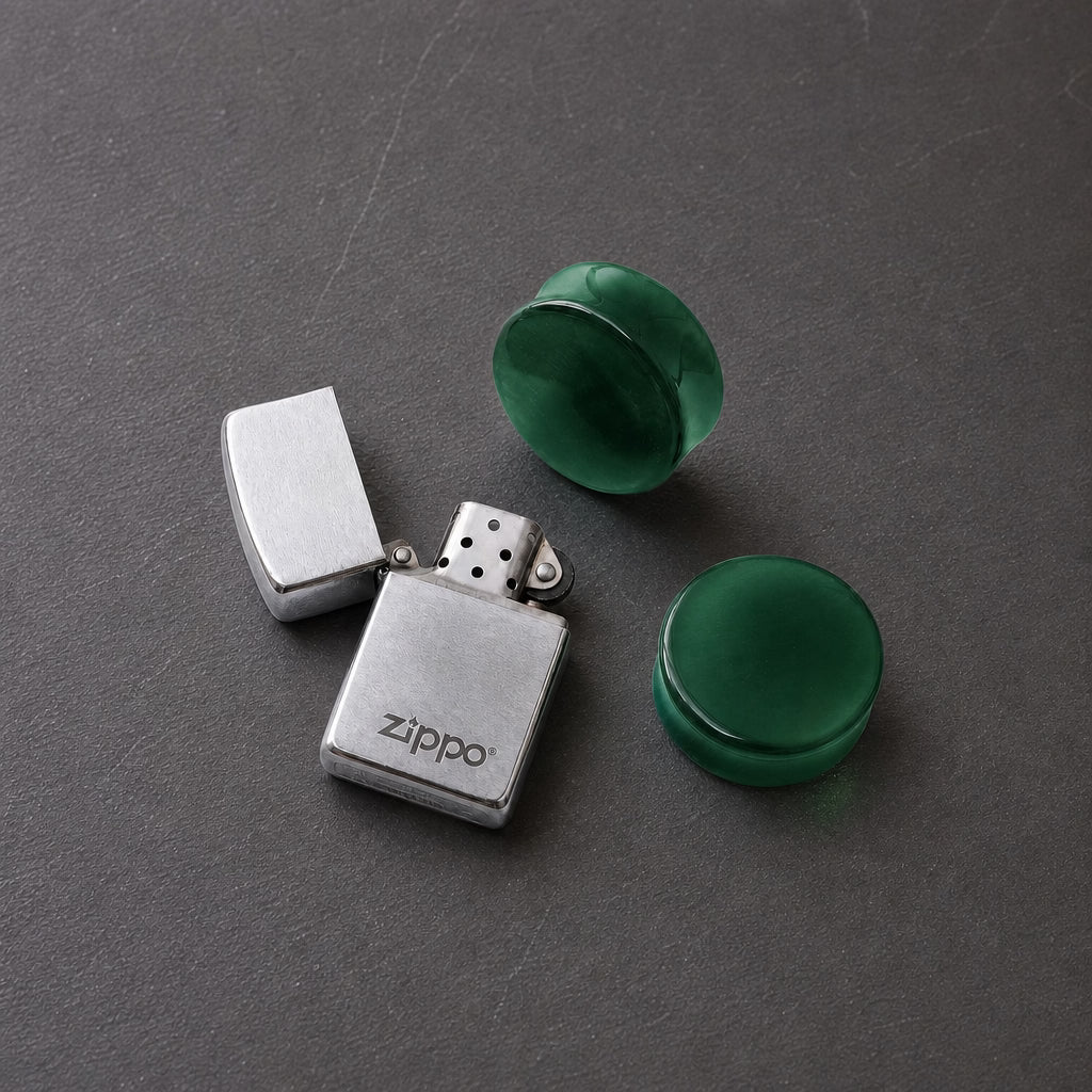 Green Cats Eye Plugs