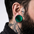 Green Cats Eye Plugs