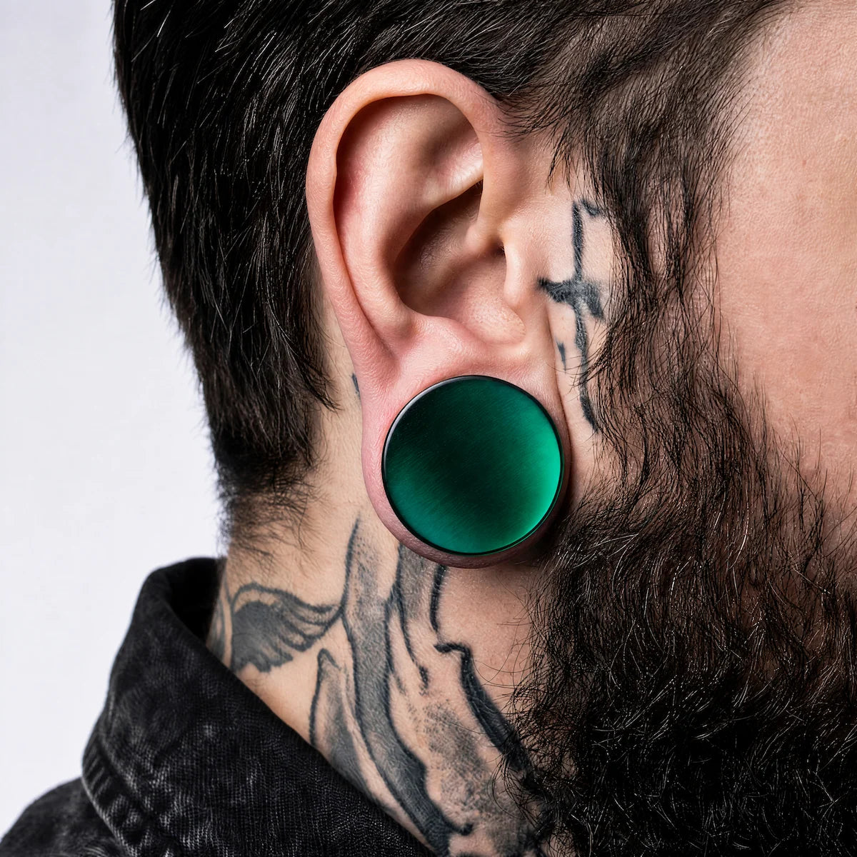Green Cats Eye Plugs