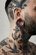 Deep Red Cats Eye Tunnels