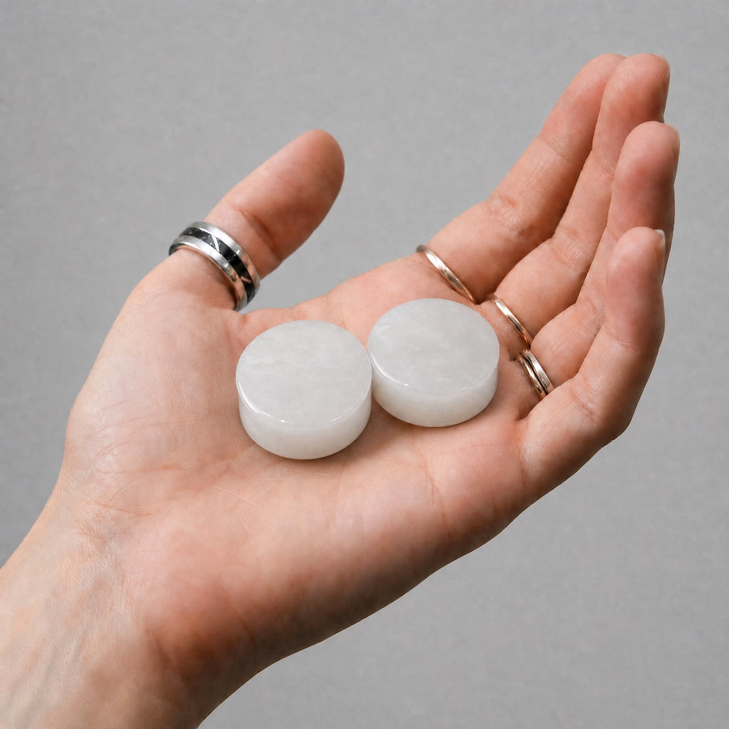 White Jade Plugs